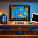 Strategic Puzzle Solving**

"A person fully engrossed in playing Royal Match on a tablet, showcasing a complex puzzle level with various colorful blocks and power-ups (rockets, bombs). The room is brightly lit and family-friendly, indicating a safe and relaxed environment. Focus on the tablet screen and the player's focused expression. Fully clothed, appropriate attire, safe for work, perfect anatomy, natural proportions, professional, well-formed hands, proper finger count."

**